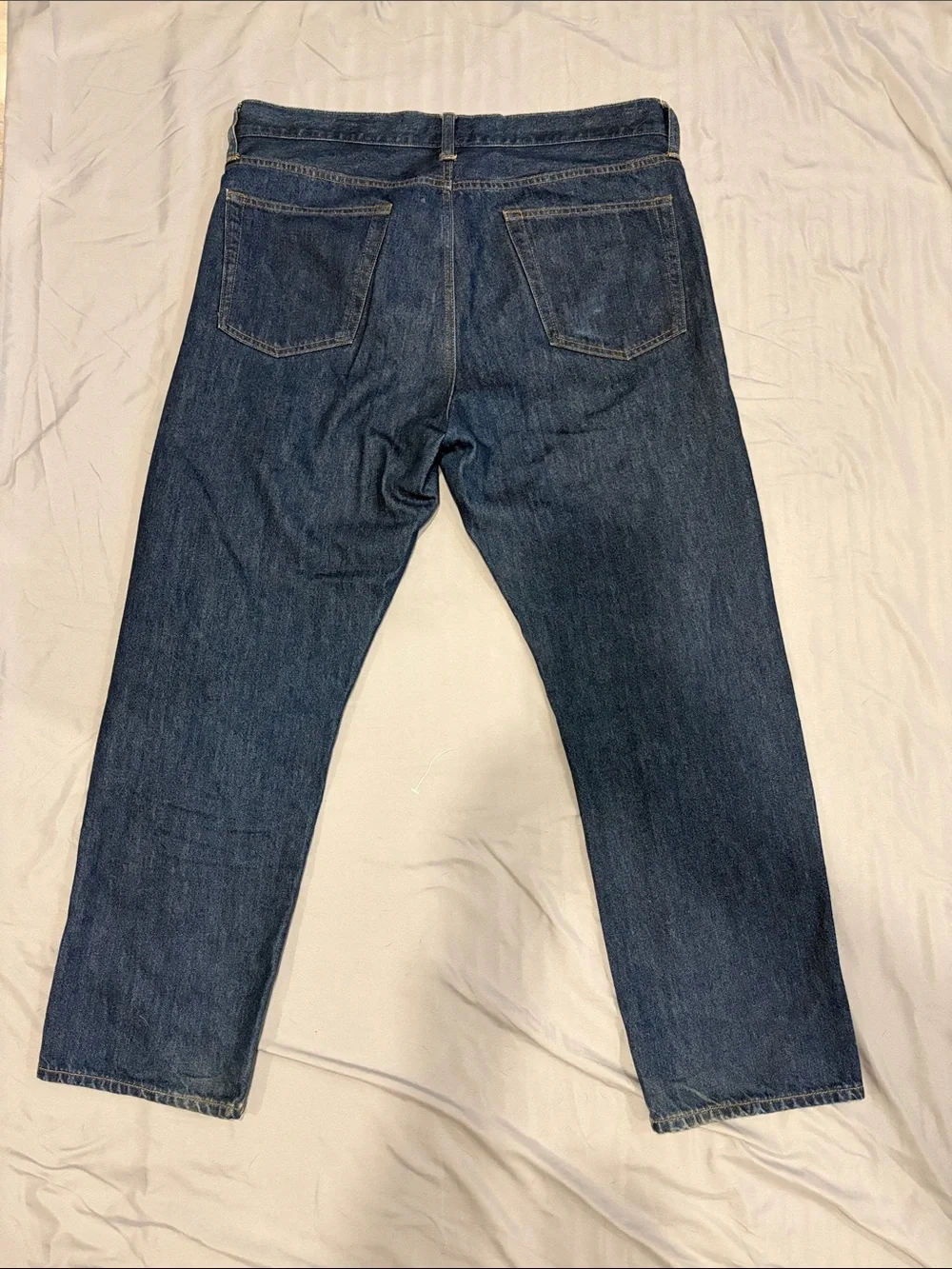 Jcrew Dark Blue Men’s Classic Fir Straight-Leg Jeans